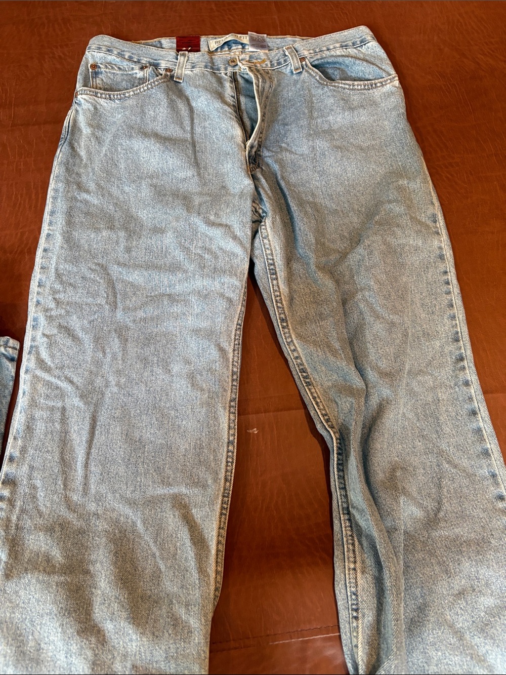 Levi's Men's Light Wash Denim Jeans - Light Blue